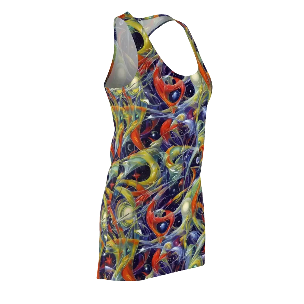 Cosmic Conservatory on Racerback Dress — Front Side
