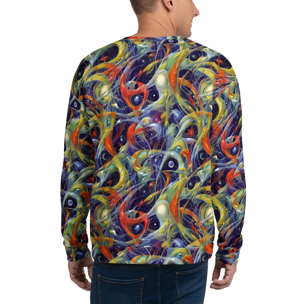 Cosmic Conservatory on Sweatshirt — Back