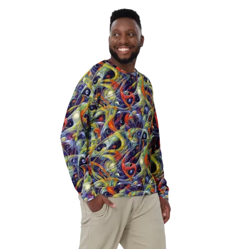 Cosmic Conservatory on a Sweatshirt