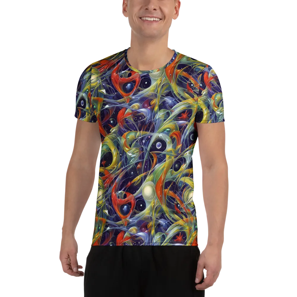 Cosmic Conservatory on Men's Athletic T-Shirt — Front