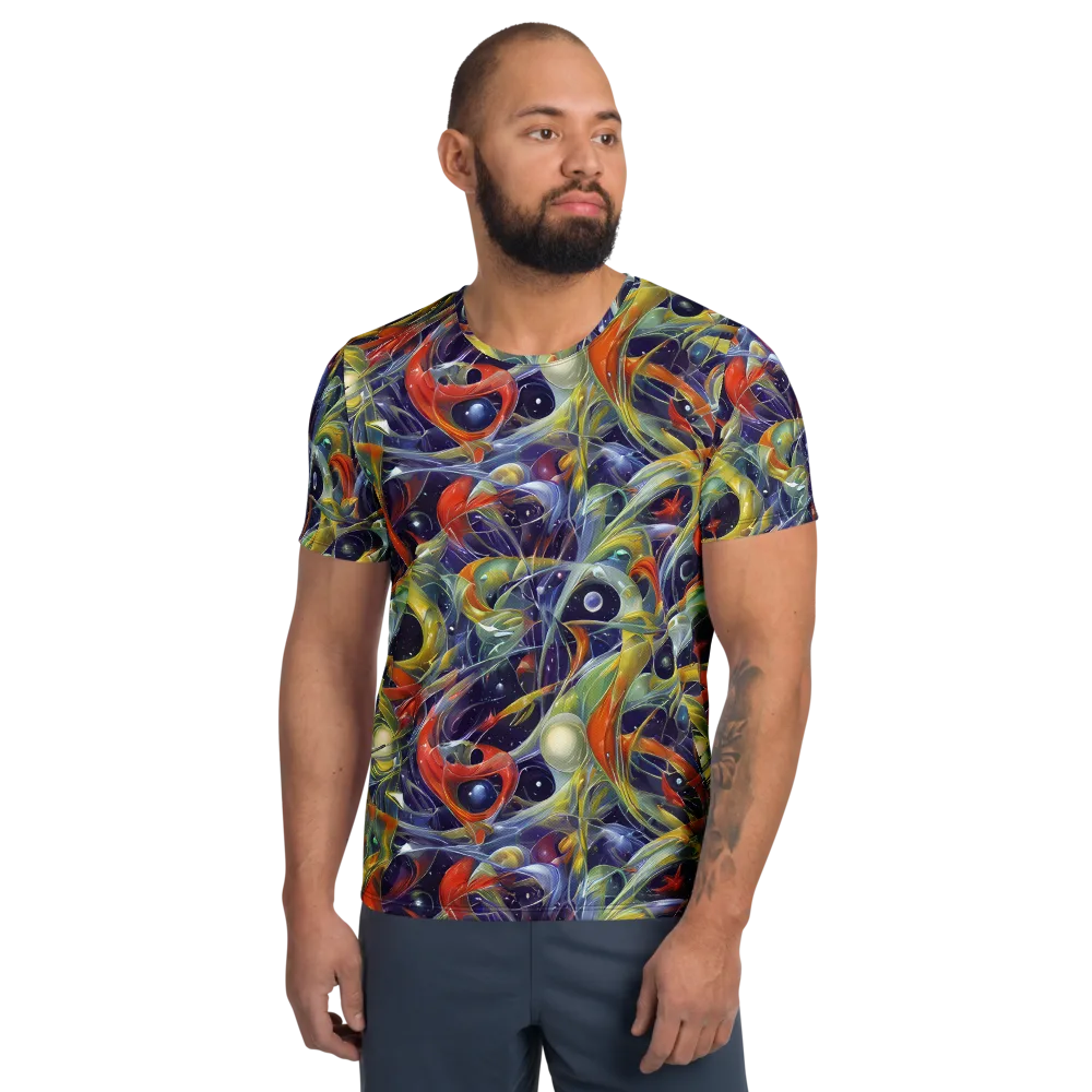 Cosmic Conservatory on Men's Athletic T-Shirt — Front