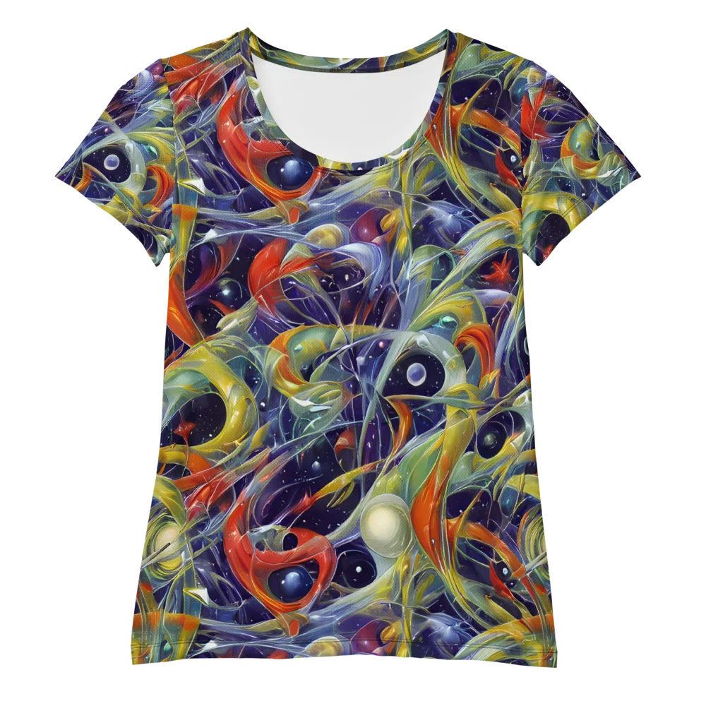 Cosmic Conservatory on Women's Athletic T-Shirt — Front