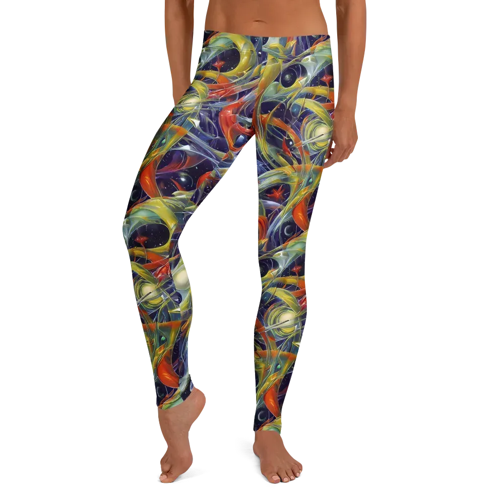 Cosmic Conservatory on Leggings — Front