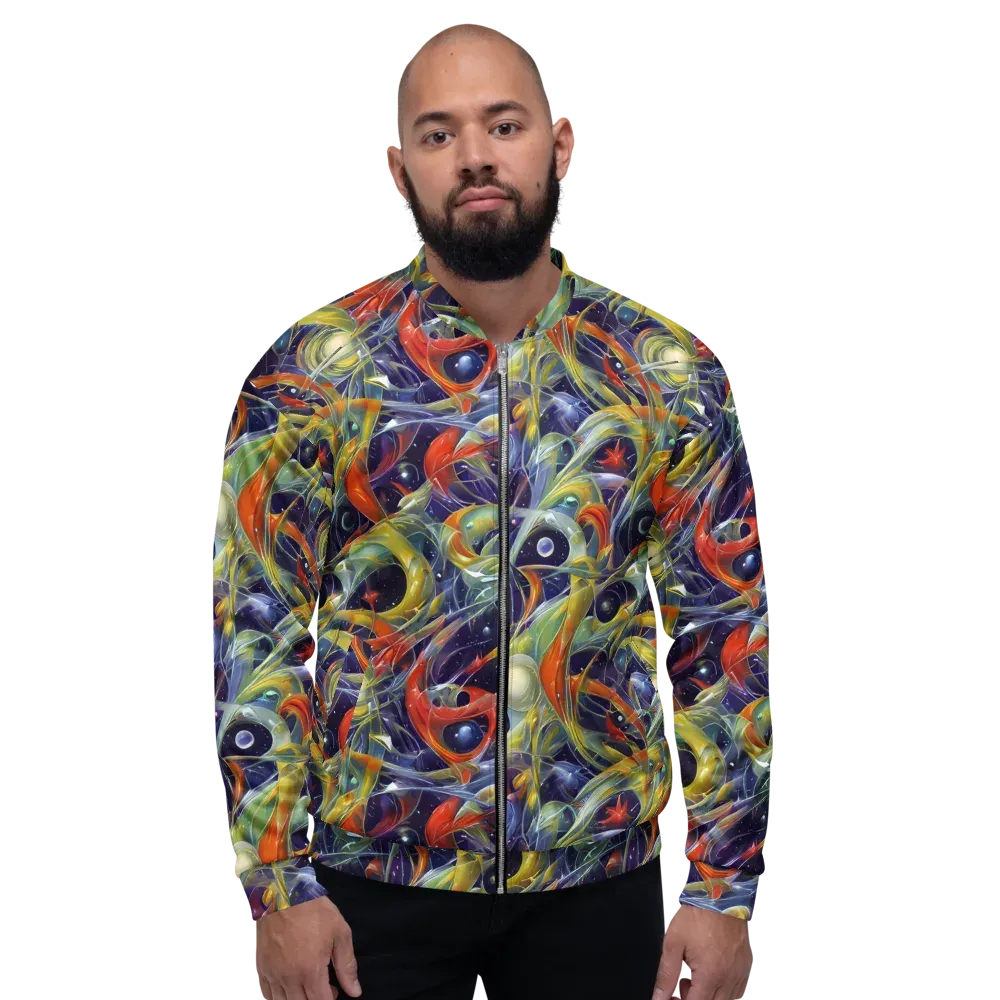 Cosmic Conservatory on Bomber Jacket — Front