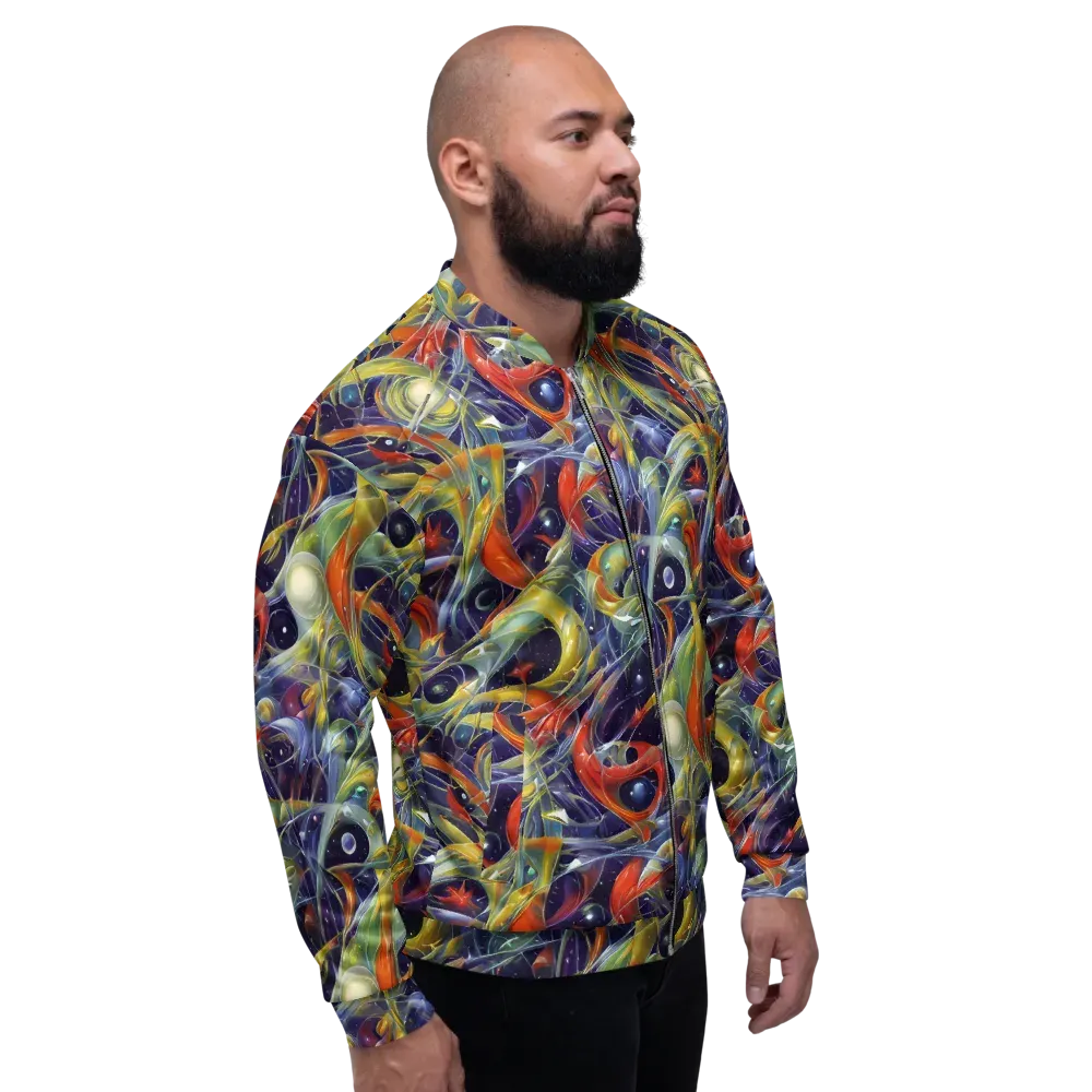 Cosmic Conservatory on Bomber Jacket — Right