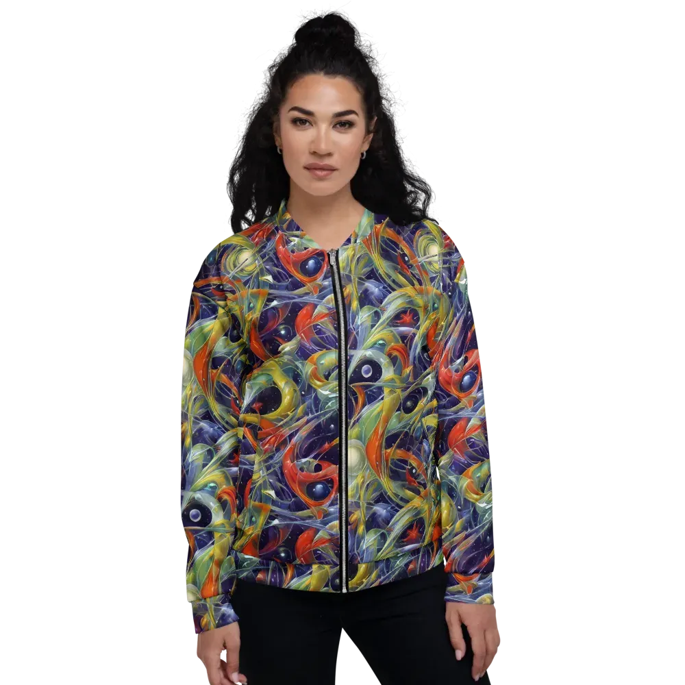 Cosmic Conservatory on Bomber Jacket — Front