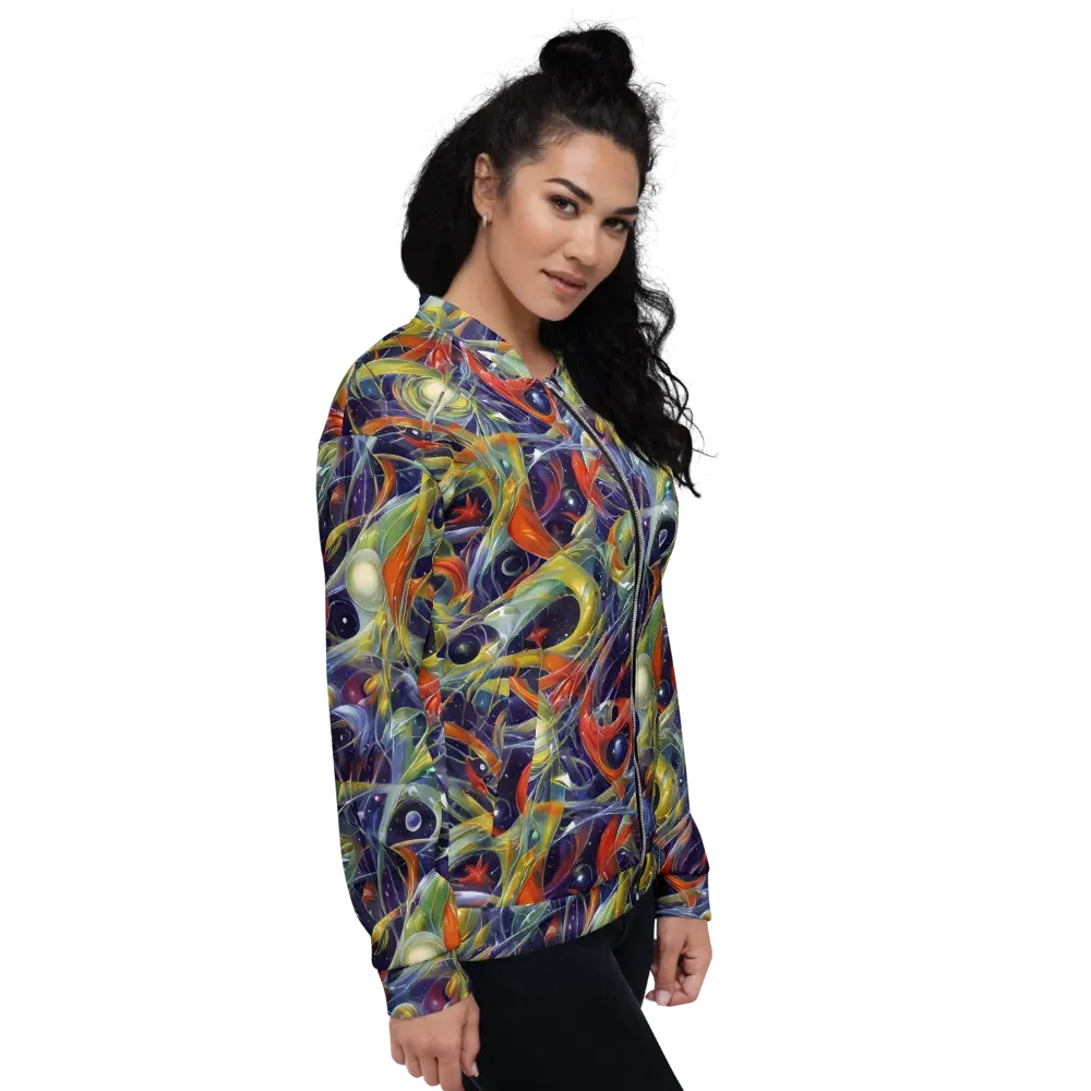 Cosmic Conservatory on Bomber Jacket — Right