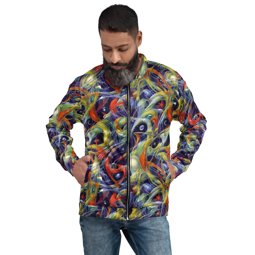 Cosmic Conservatory on Bomber Jacket — Front