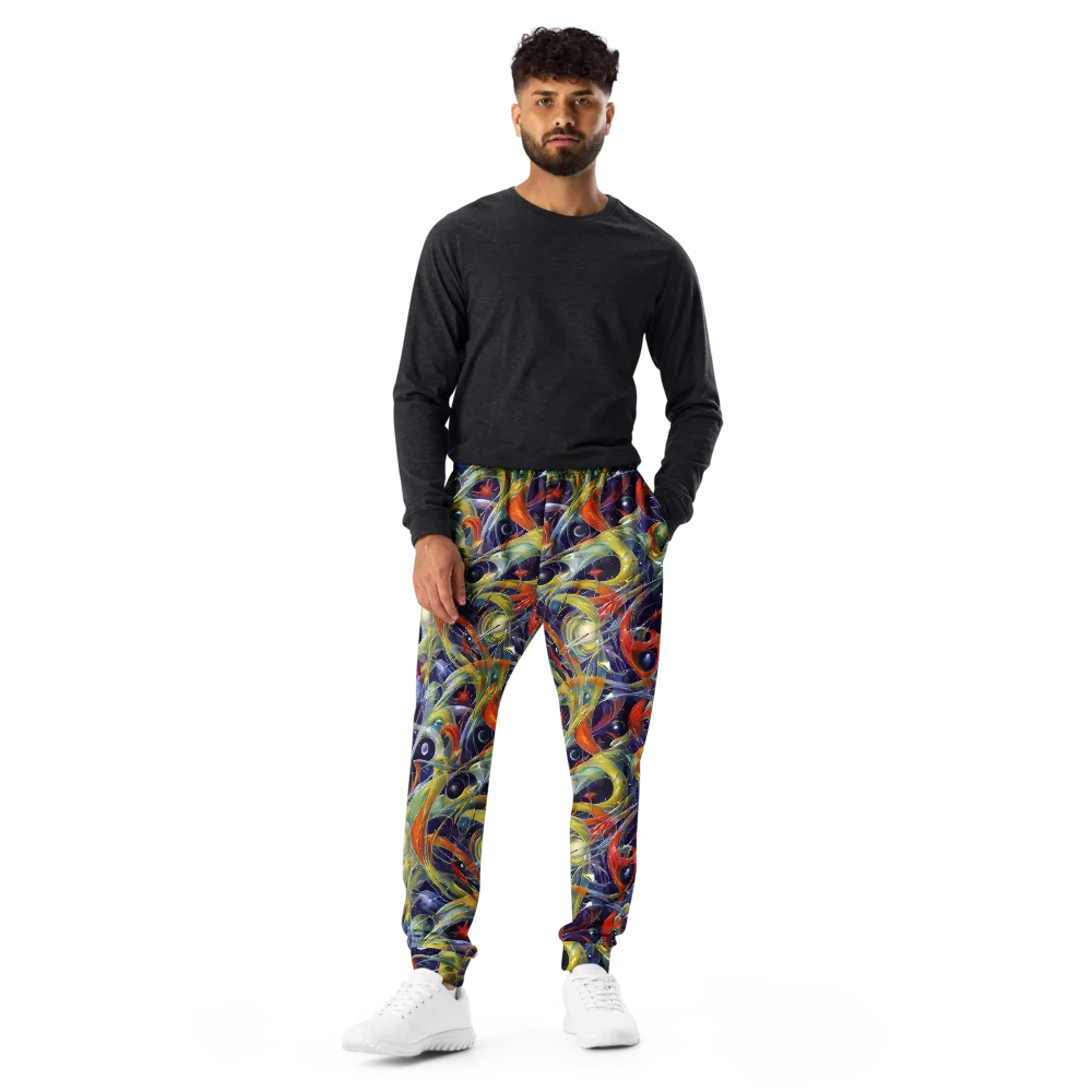 Cosmic Conservatory on Men's Joggers — Front