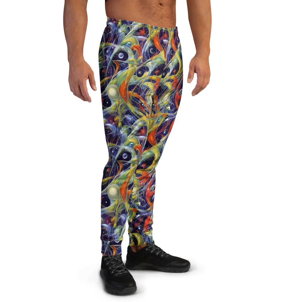 Cosmic Conservatory on Men's Joggers — Right