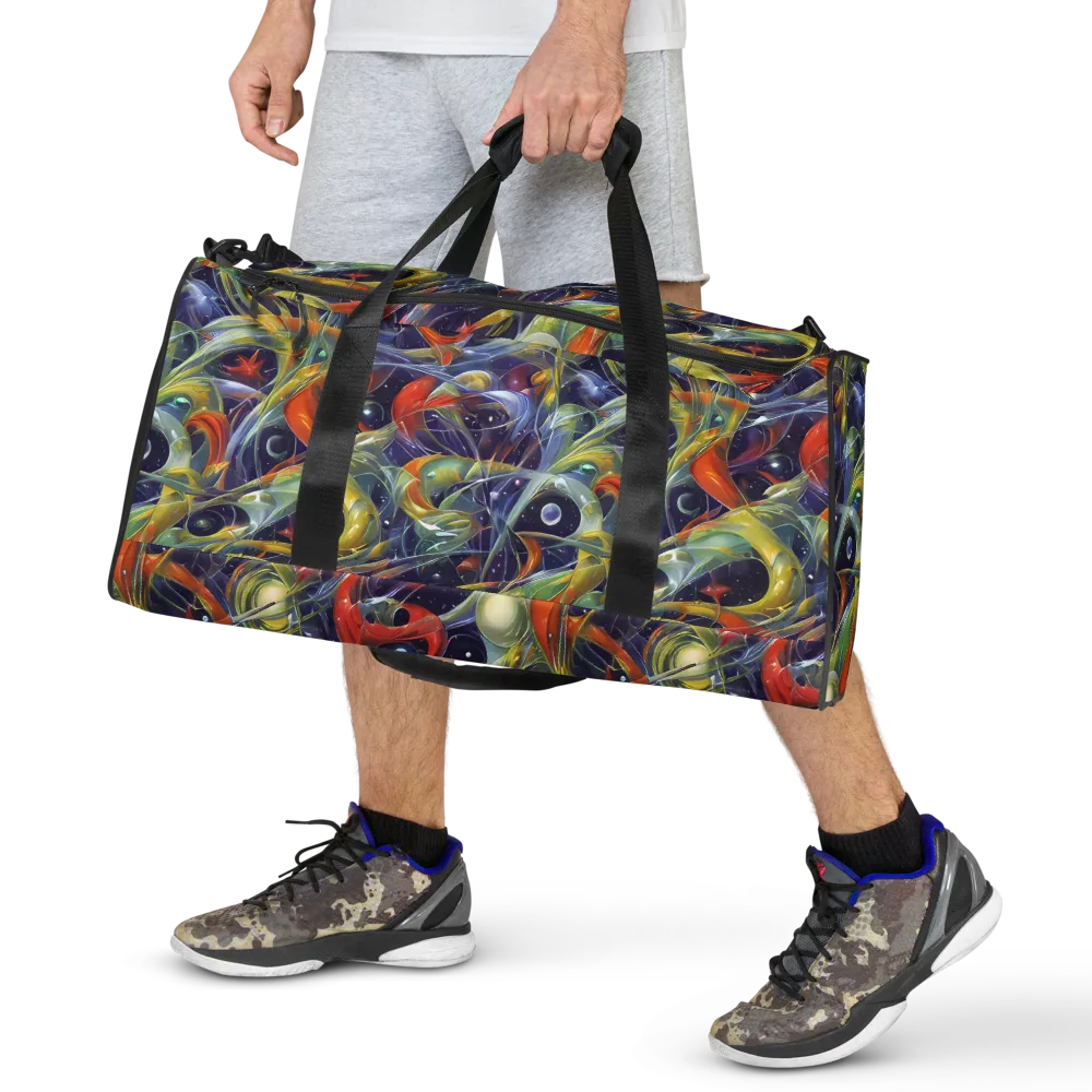 Cosmic Conservatory on Duffle Bag — Front
