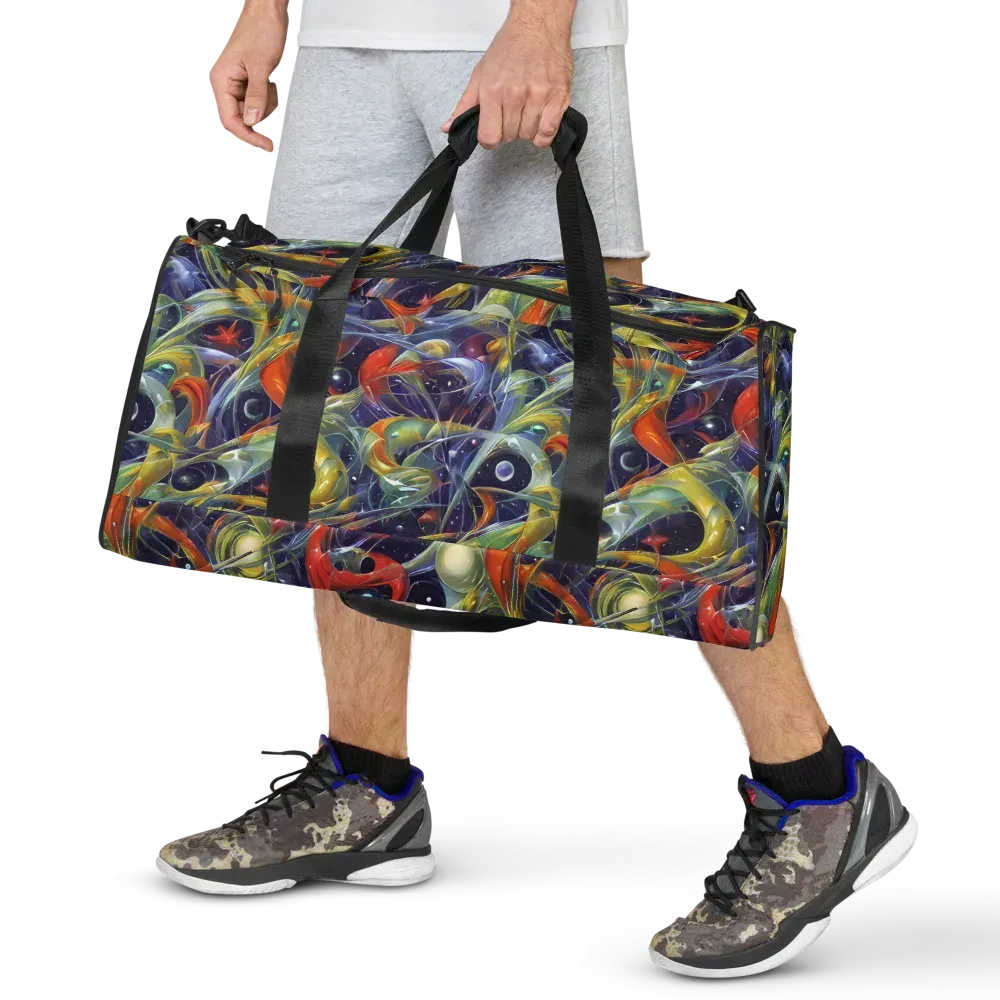 Cosmic Conservatory on Duffle Bag — Front