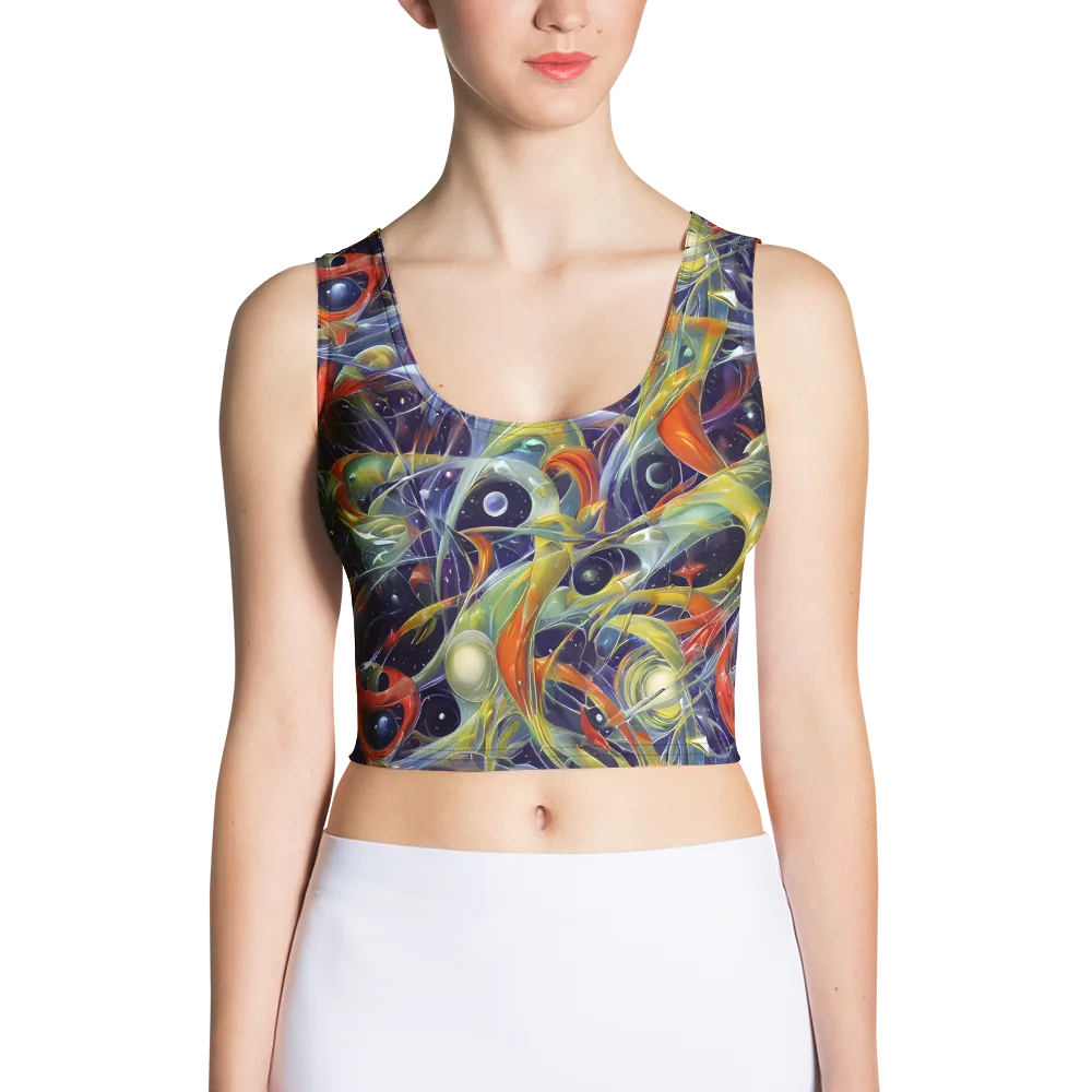 Cosmic Conservatory on Crop Top — Front