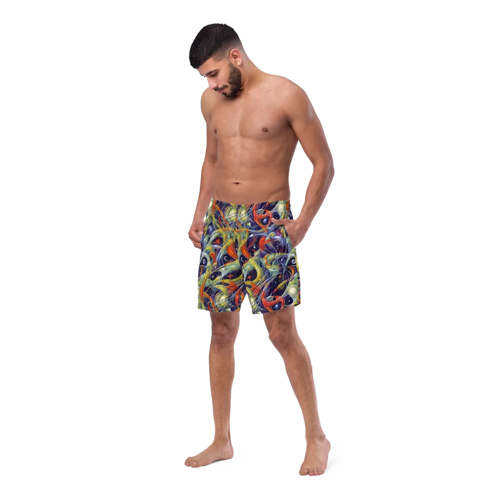 Cosmic Conservatory on Swim Trunks — Left Front