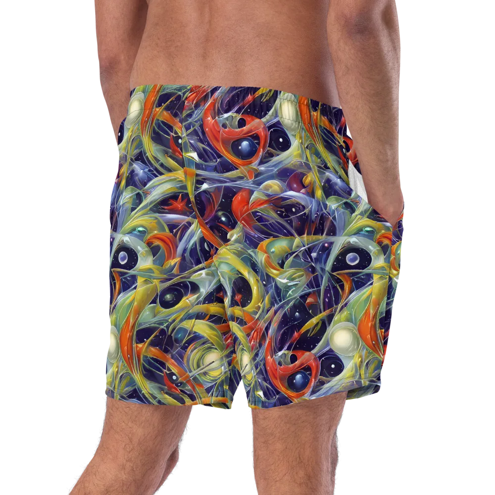 Cosmic Conservatory on Swim Trunks — Right Back