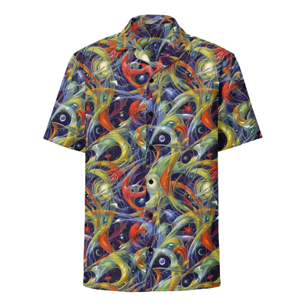 Cosmic Conservatory on Button Shirt — Front