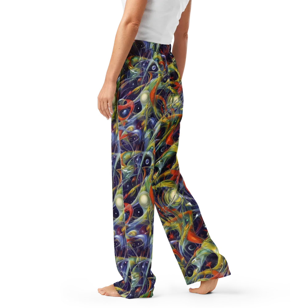 Cosmic Conservatory on Women's Pajama Pants — Left