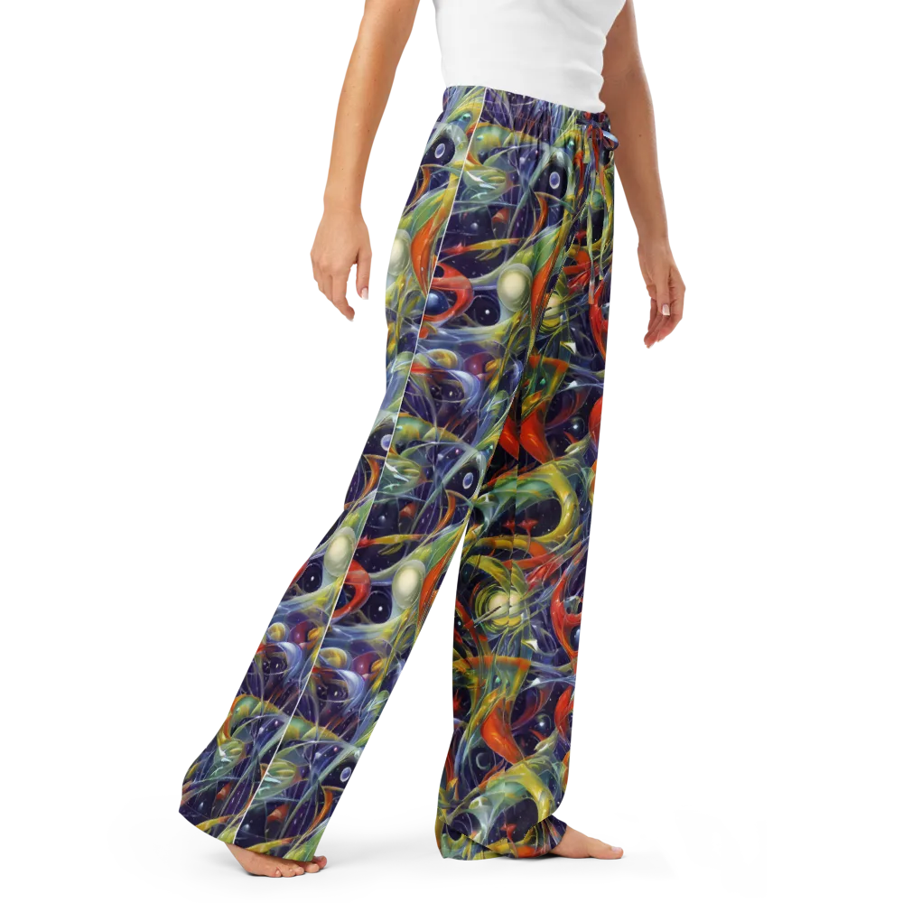 Cosmic Conservatory on Women's Pajama Pants — Right Front