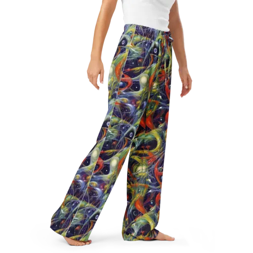 Cosmic Conservatory on a Women's Pajama Pants