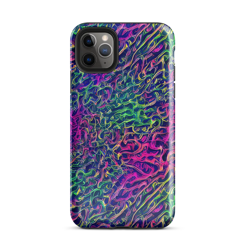 Fuchsia Frontier on Tough Case for iPhone® — Front