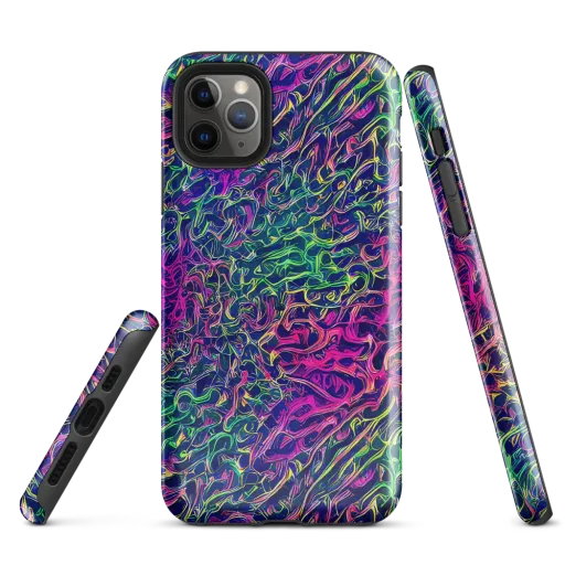 Fuchsia Frontier on a Tough Case for iPhone®