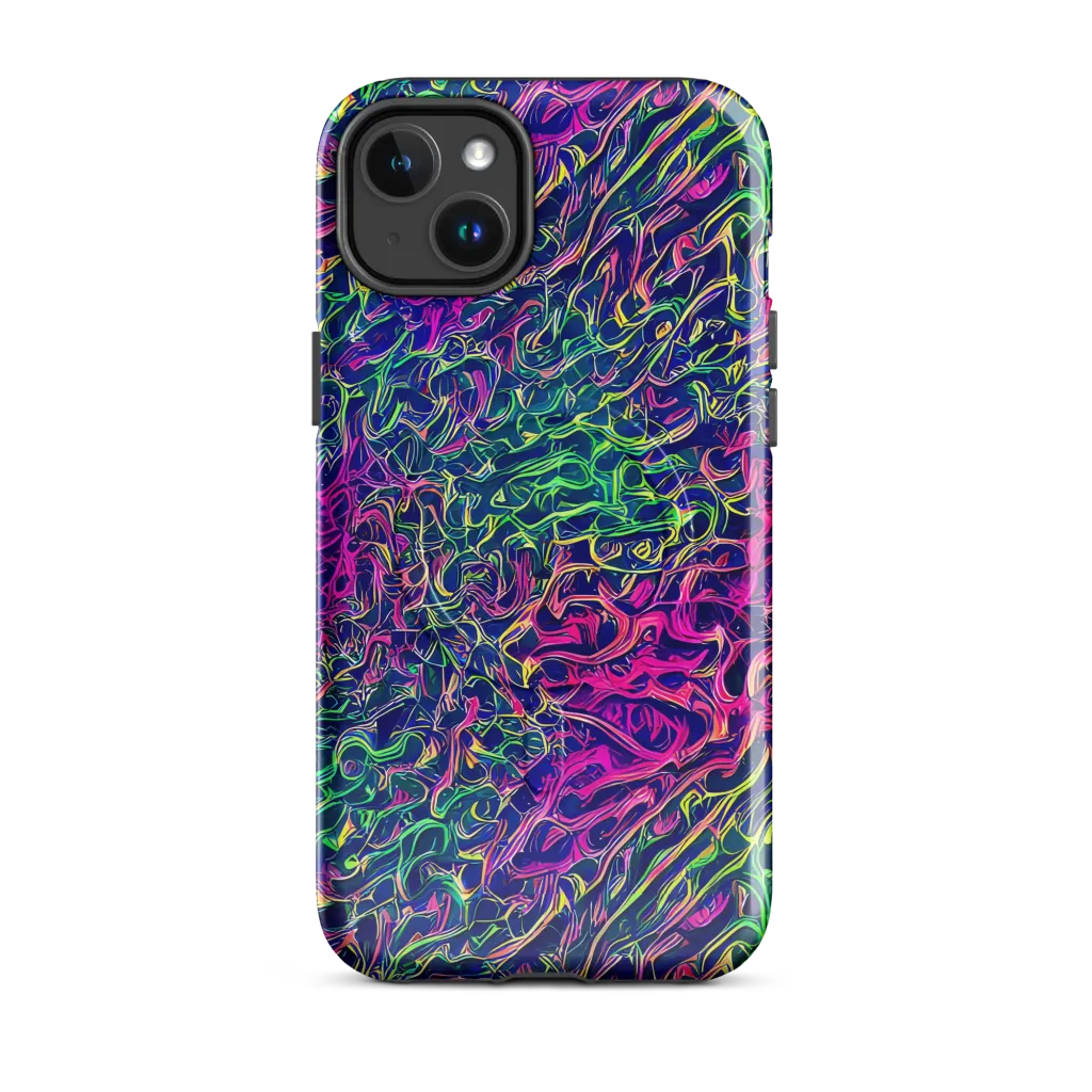 Fuchsia Frontier on MagSafe Tough Case for iPhone® — Front