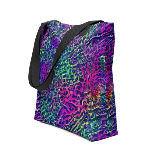 Fuchsia Frontier on a Tote Bag