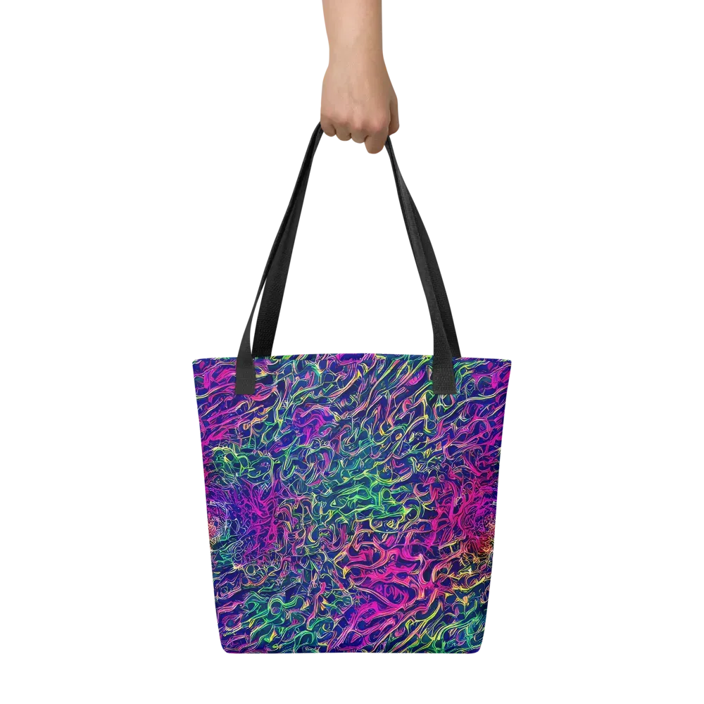 Fuchsia Frontier on Tote Bag — Front