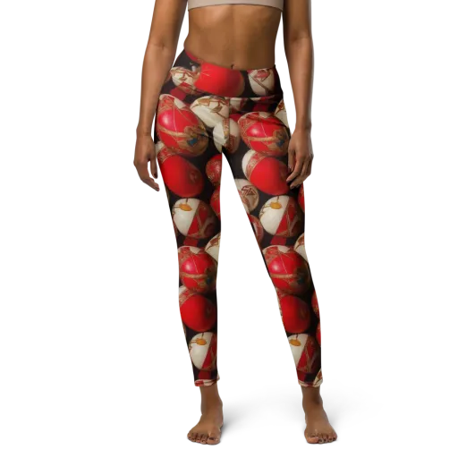 Crimson Relic on a Yoga Leggings