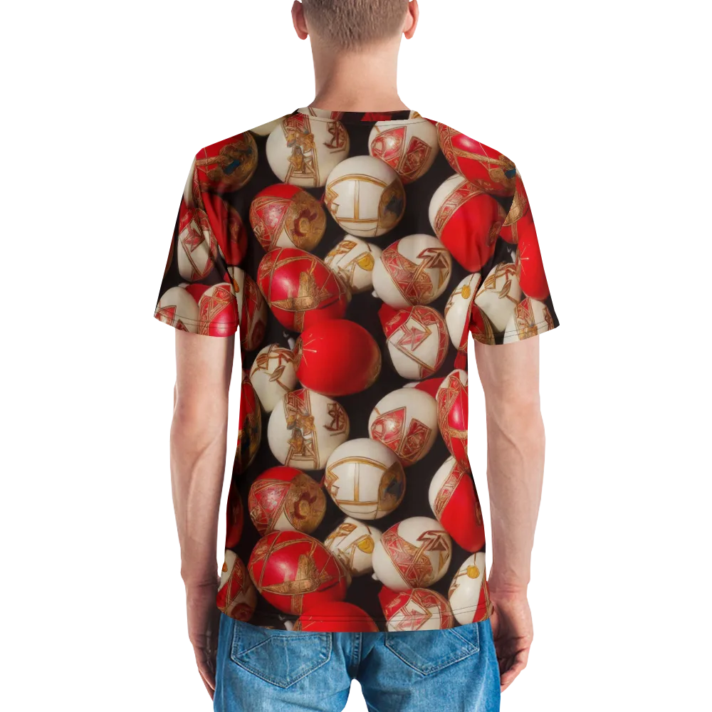 Crimson Relic on Men's Crew Neck T-Shirt — Back
