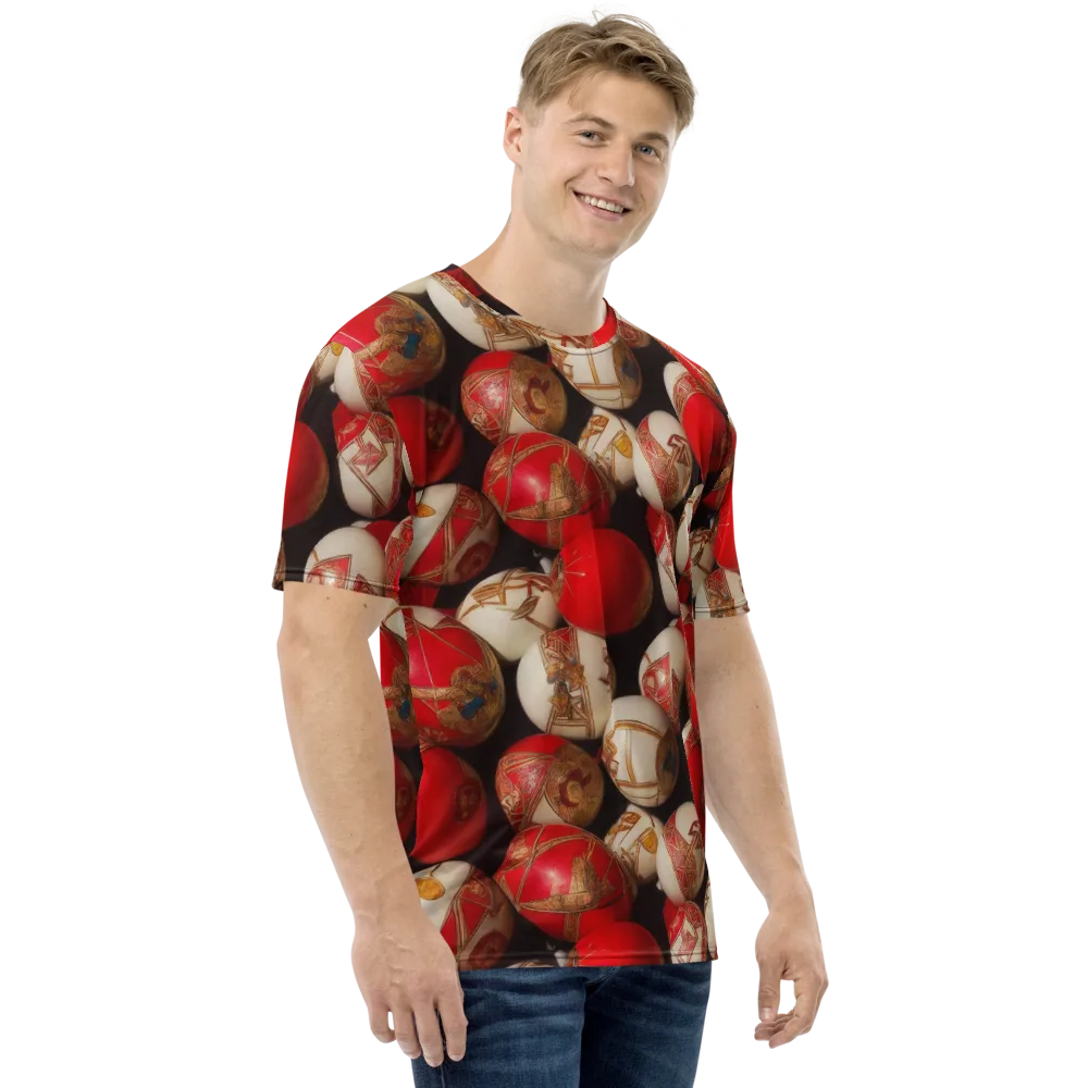 Crimson Relic on Men's Crew Neck T-Shirt — Right