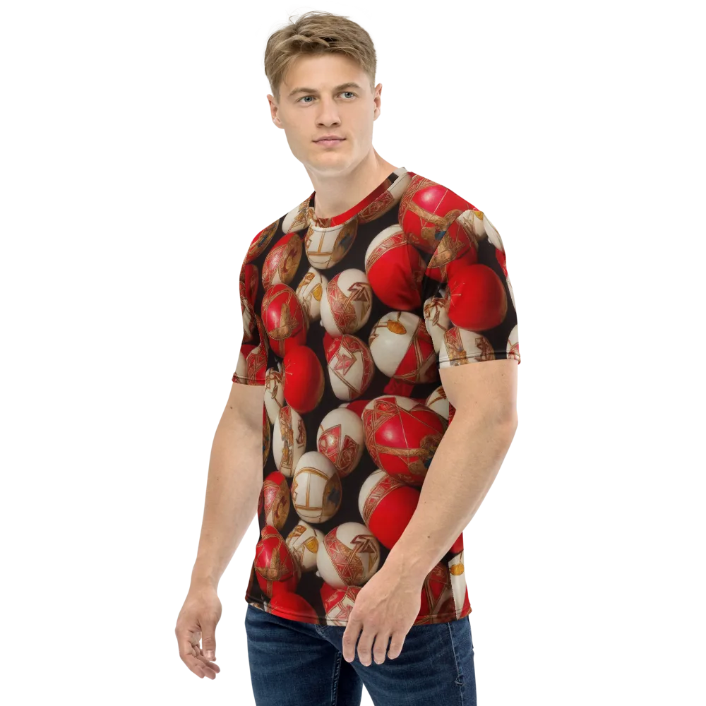 Crimson Relic on Men's Crew Neck T-Shirt — Left
