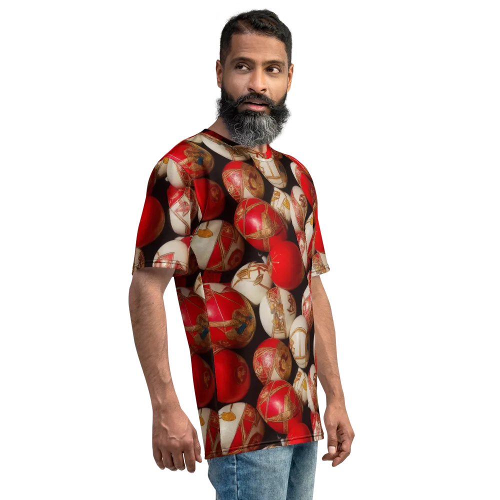 Crimson Relic on Men's Crew Neck T-Shirt — Right