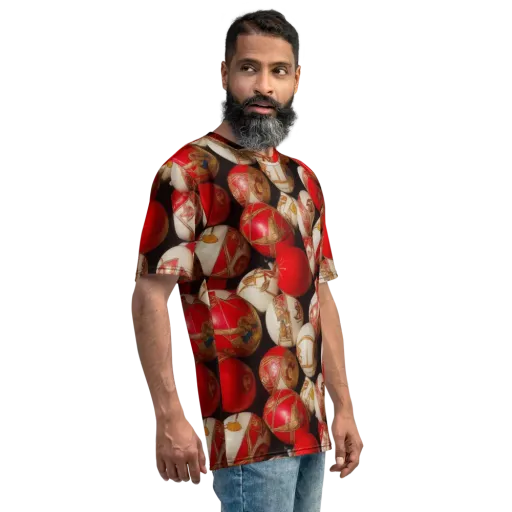 Crimson Relic on a Men's Crew Neck T-Shirt