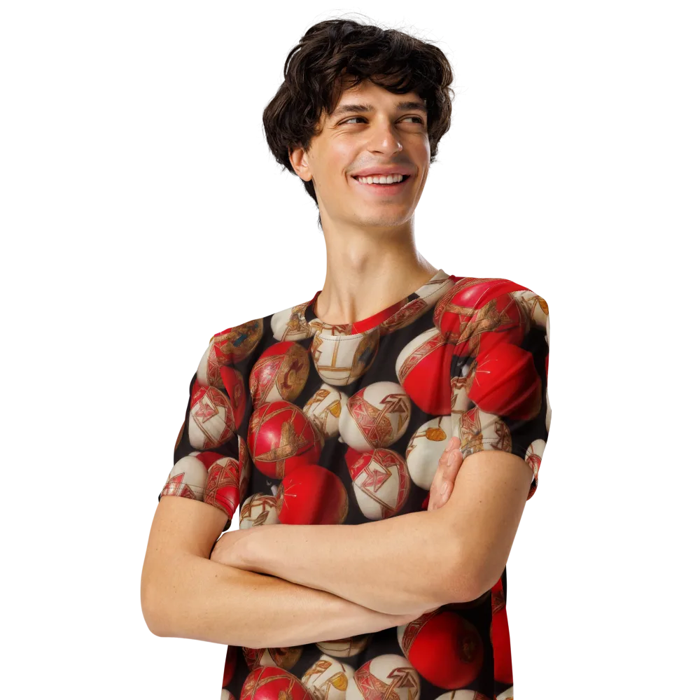 Crimson Relic on Men's Crew Neck T-Shirt — Left Front