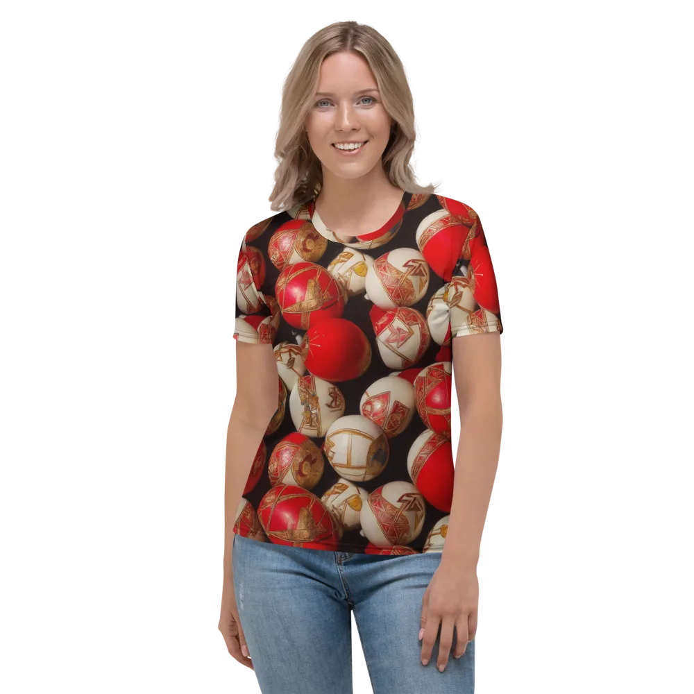 Crimson Relic on Women's Crew Neck T-Shirt — Front