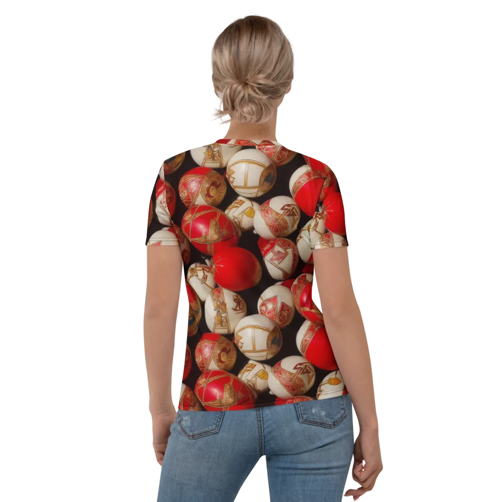 Crimson Relic on Women's Crew Neck T-Shirt — Back