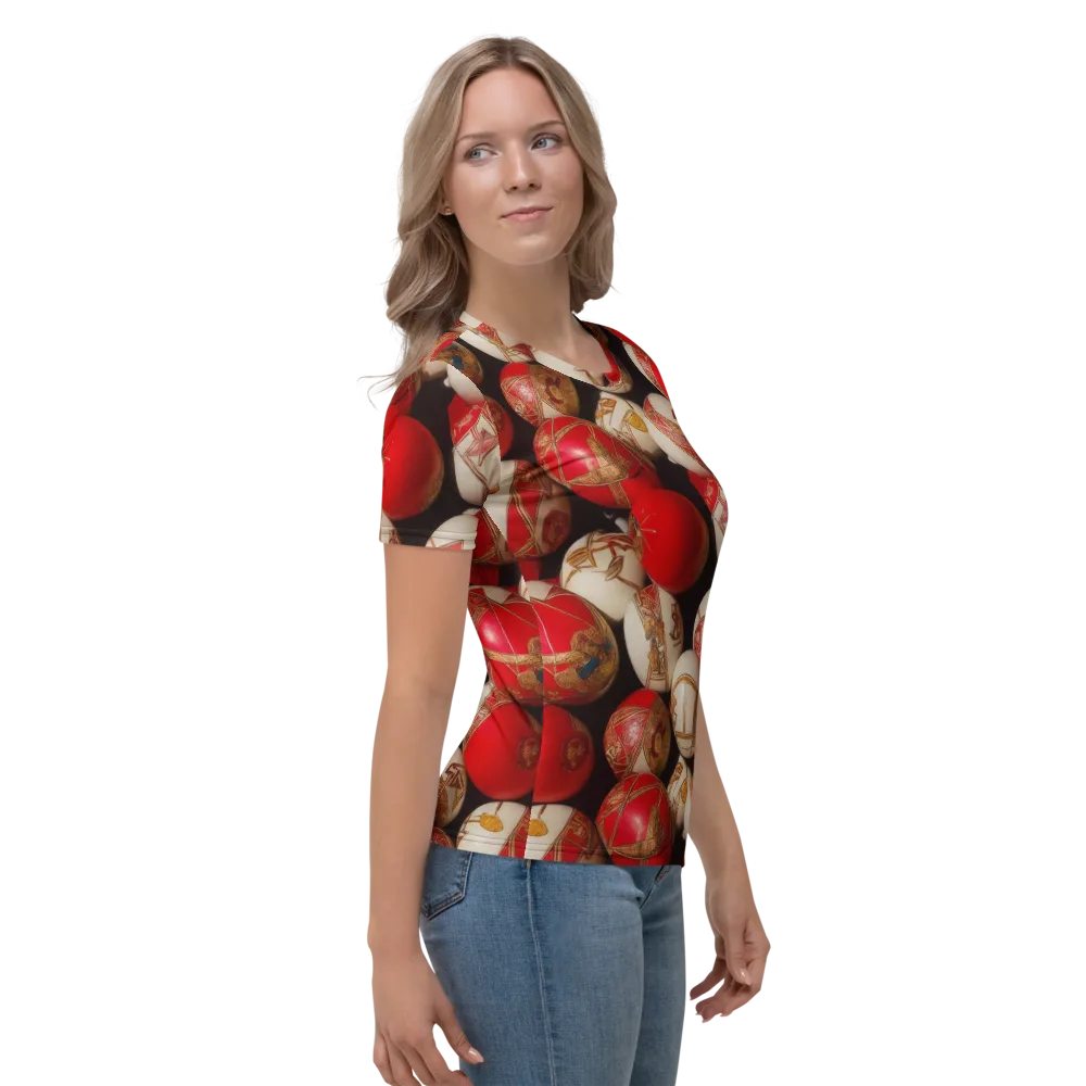 Crimson Relic on Women's Crew Neck T-Shirt — Right
