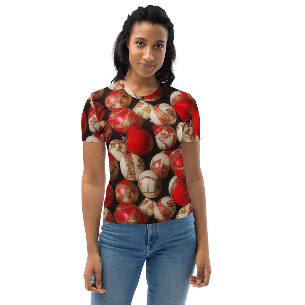 Crimson Relic on Women's Crew Neck T-Shirt — Front