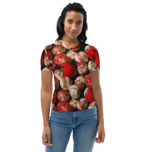 Crimson Relic on a Women's Crew Neck T-Shirt