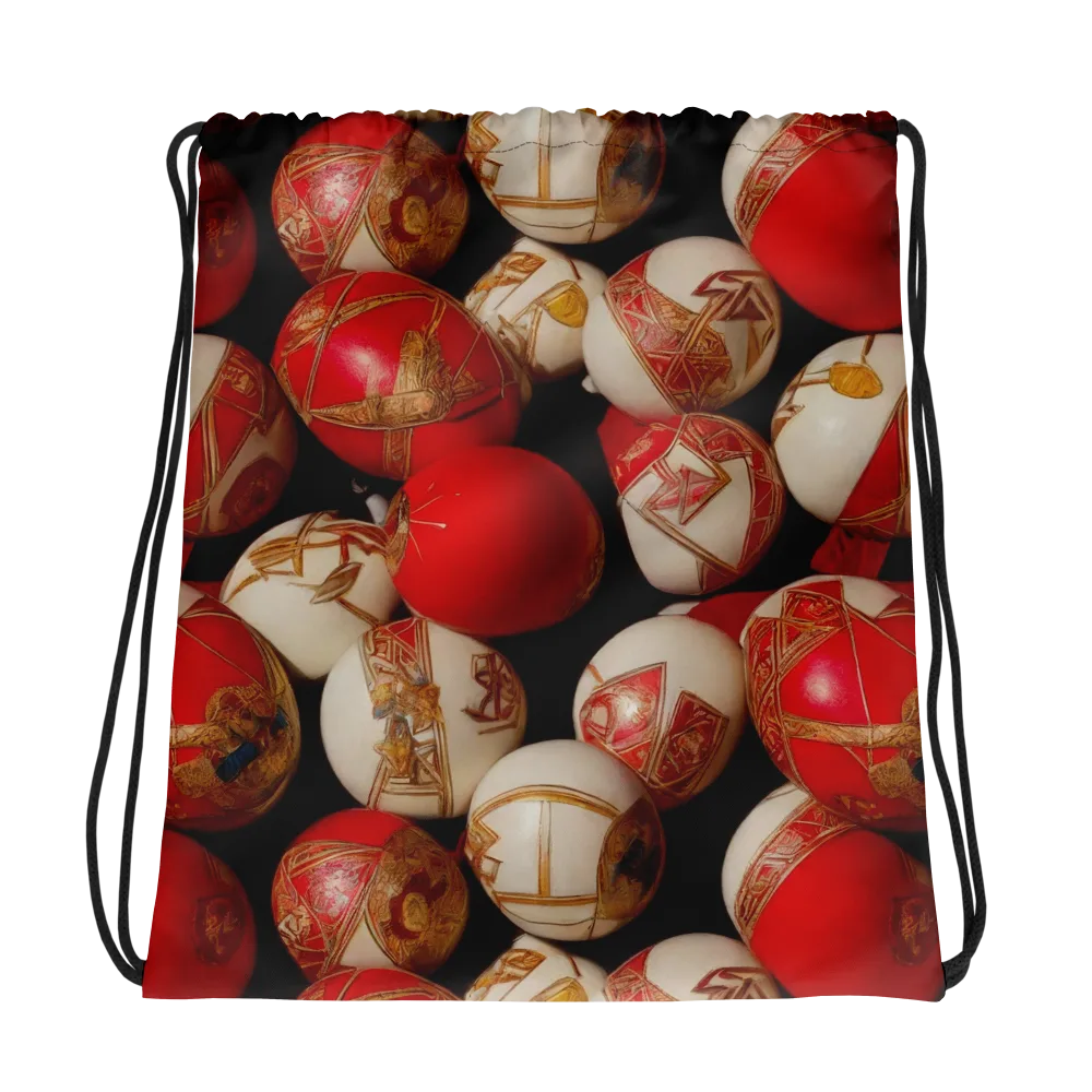 Crimson Relic on Drawstring Bag — Photo
