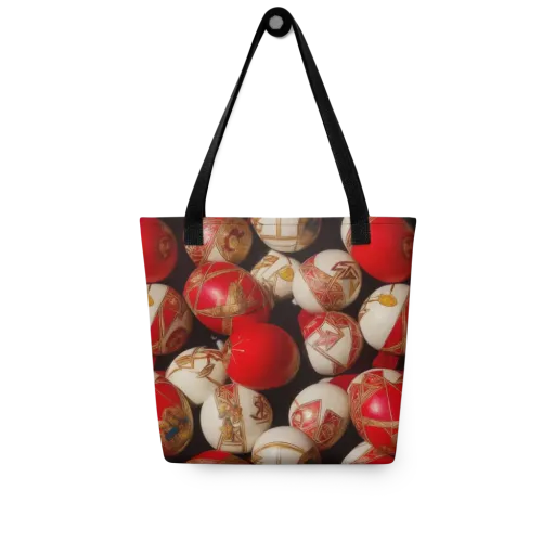 Crimson Relic on a Tote Bag