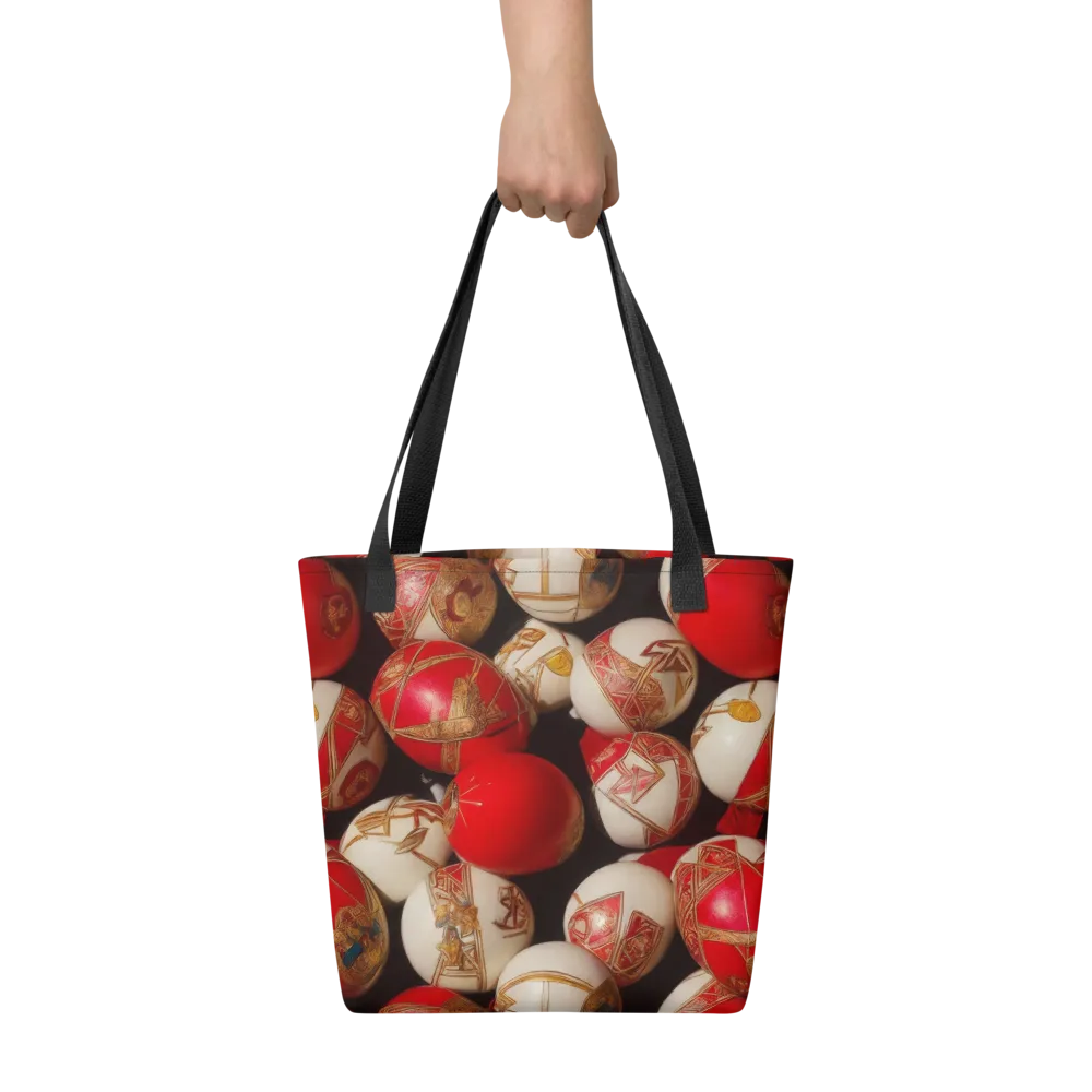 Crimson Relic on Tote Bag — Front