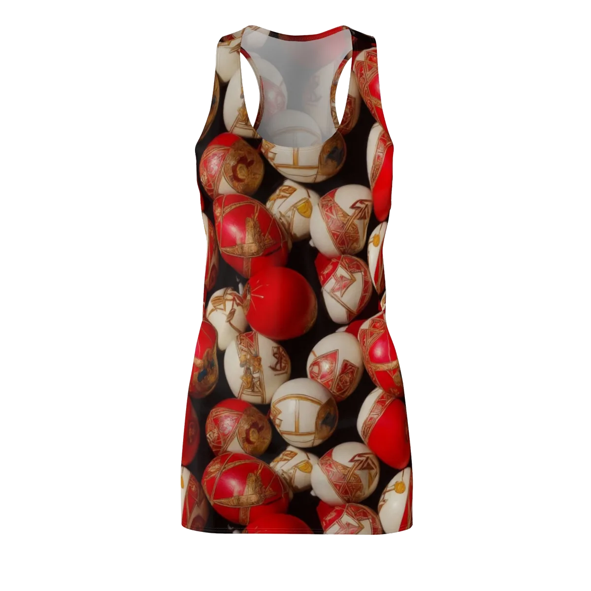 Crimson Relic on Racerback Dress — Front