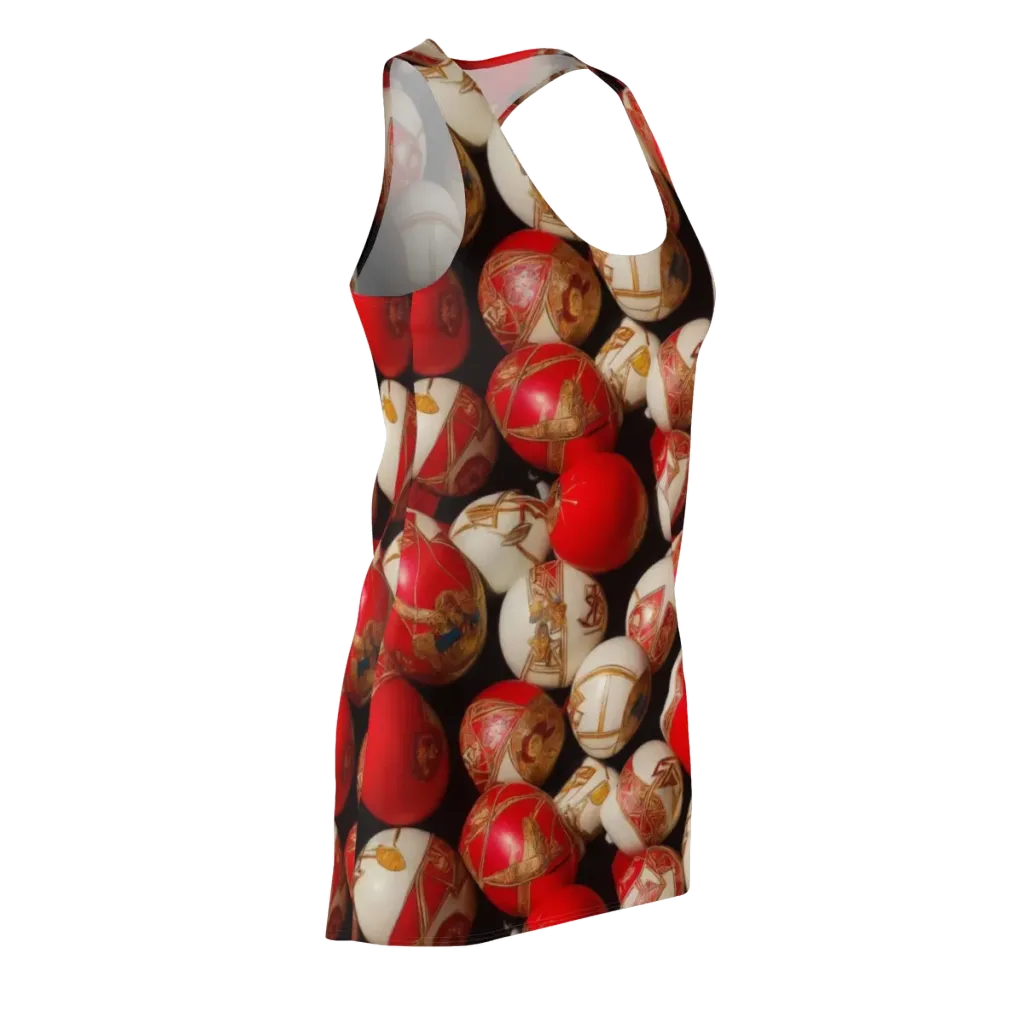 Crimson Relic on Racerback Dress — Front Side