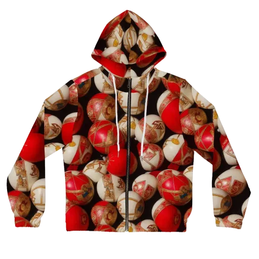 Crimson Relic on a Women's Full-Zip Hoodie