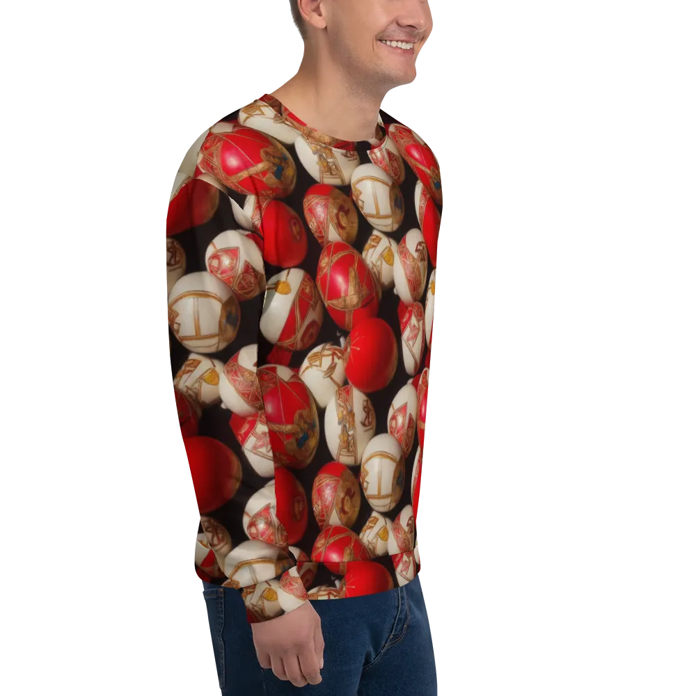 Crimson Relic on Sweatshirt — Right Front