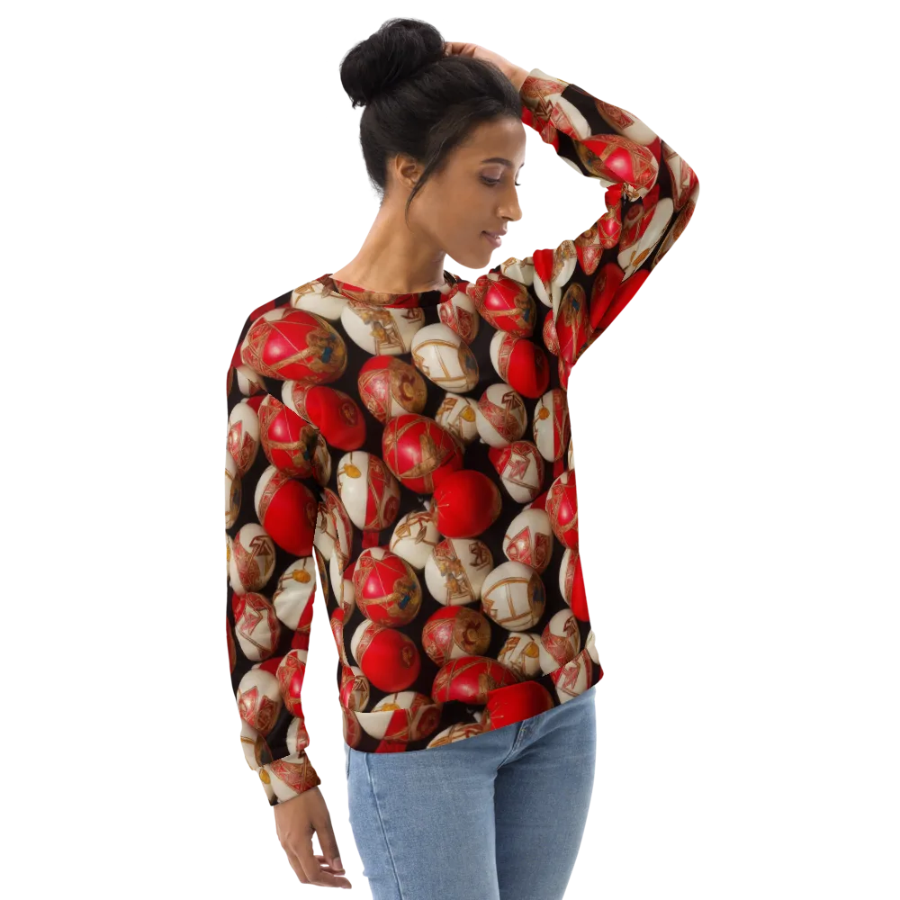 Crimson Relic on Sweatshirt — Right Front