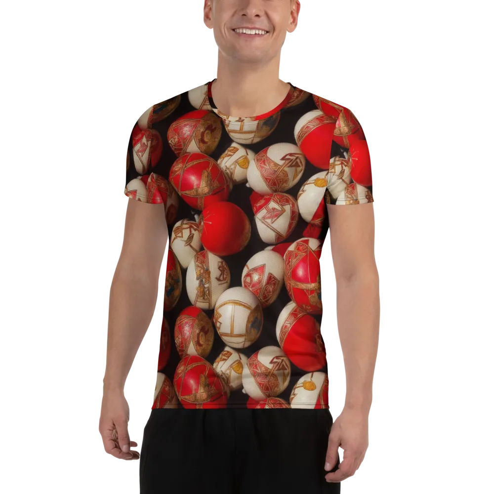 Crimson Relic on Men's Athletic T-Shirt — Front