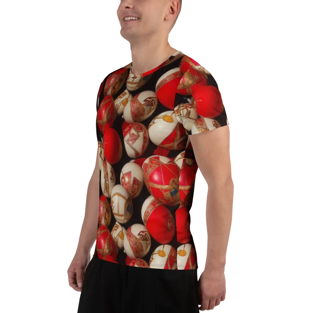 Crimson Relic on Men's Athletic T-Shirt — Left